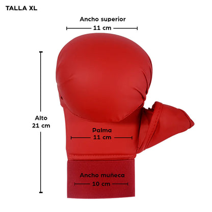 PAR Guante Miton Karate