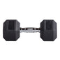 Mancuerna Hexagonal Caucho Goma Crossfit Funcional 15 Kg - UNIDAD
