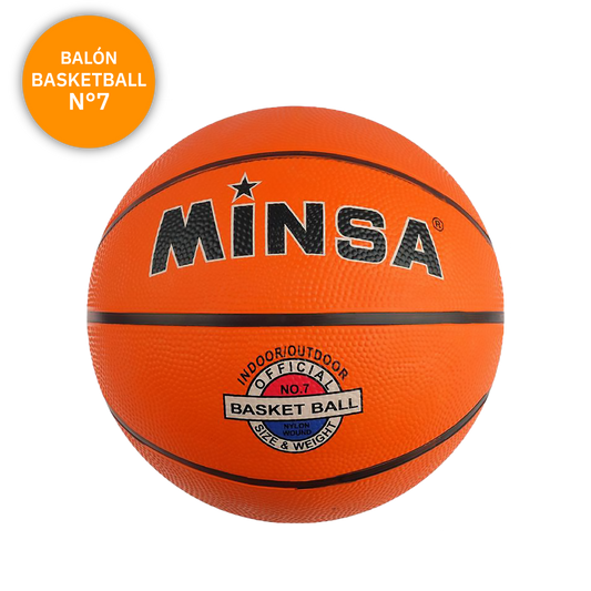 Balon Basquetbol N7 Minsa