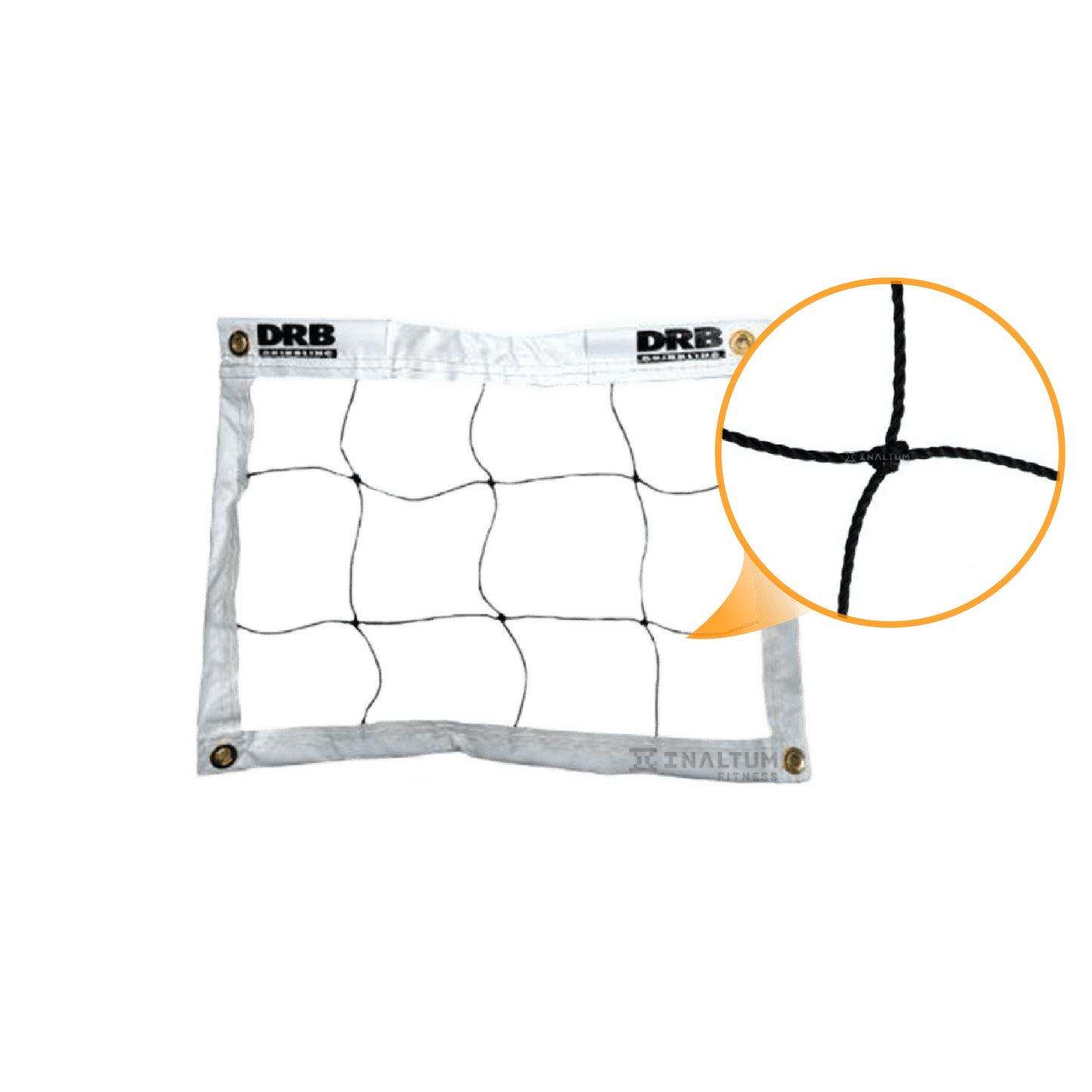 Malla Red Voleibol Volley 1,5mm con cable - Marca DRB