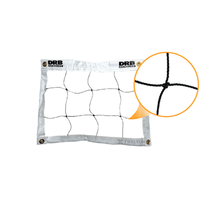Malla Red Voleibol Volley 1,5mm con cable - Marca DRB