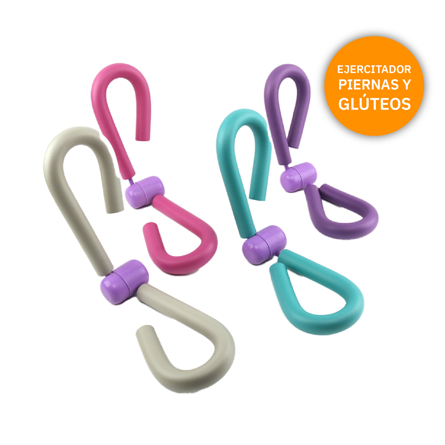 Ejercitador Piernas Multifuncional Gluteos Fitness - X11-02 - Morado
