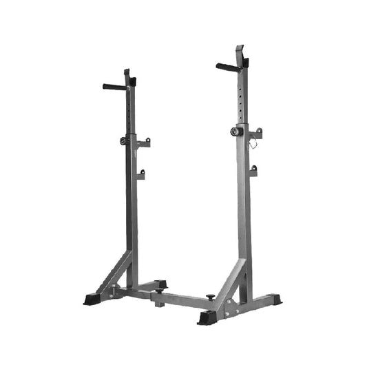 Atril tipo Rack olímpico ajustable - Multifuncion Squat Press Banca + Fondos - 015