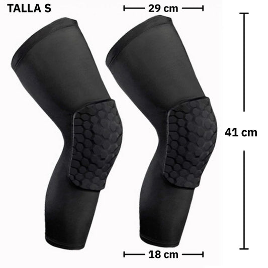 Rodillera deportiva acolchada larga - running, basket, voleybol, Bicicleta, Skate