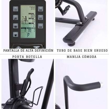Bicicleta estática Air Bike Assault