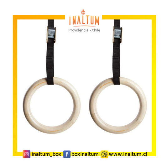 Anillas Olimpicas de Madera