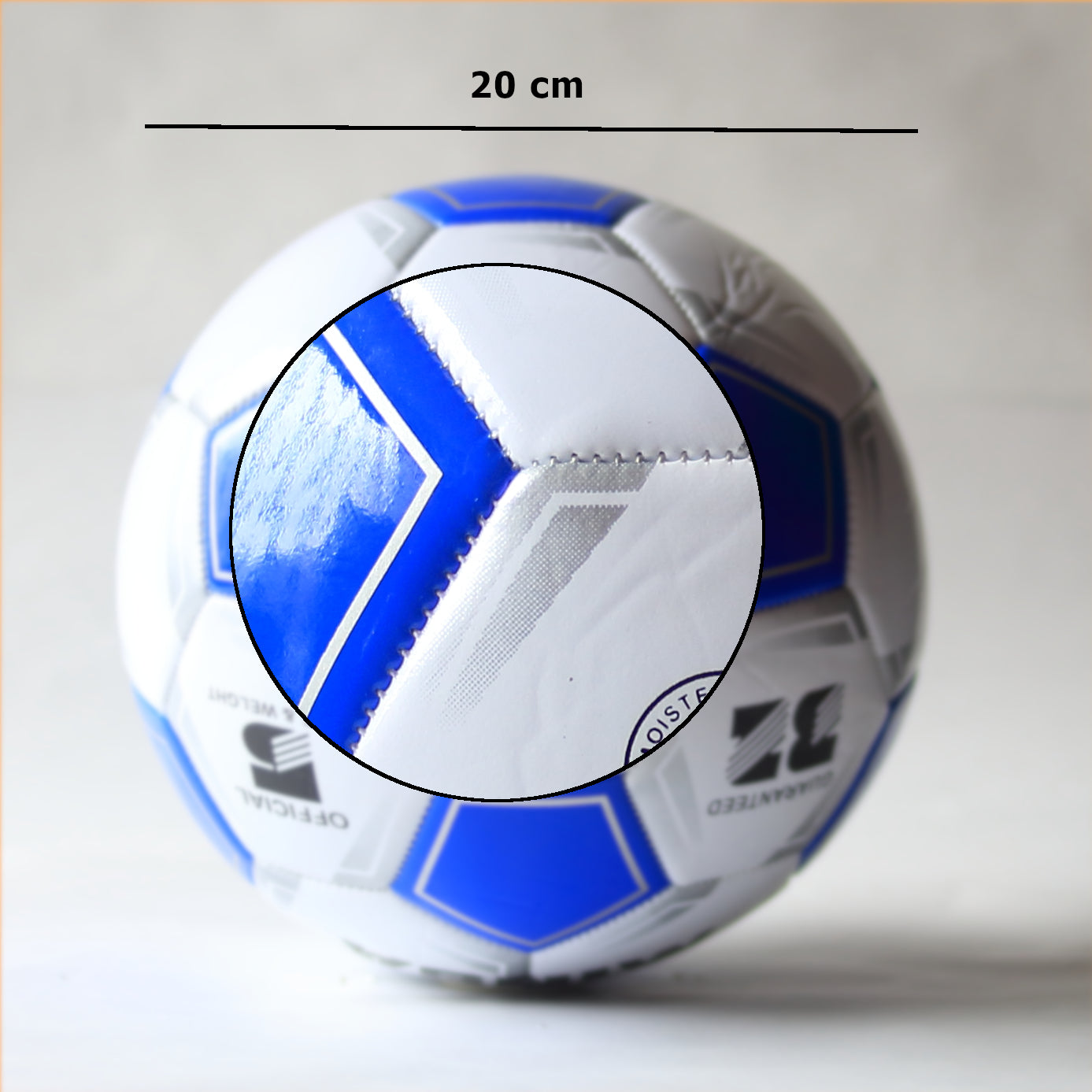 BALON FUTBOL MINSA Tamaño oficial 5 - Colores 252