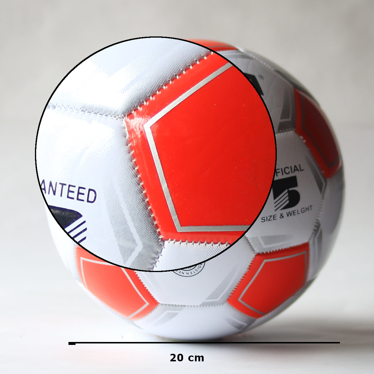 BALON FUTBOL MINSA Tamaño oficial 5 - Colores 252