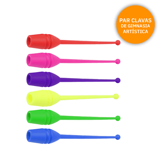 Clava de Gimnasia rítmica PVC - UNIDAD