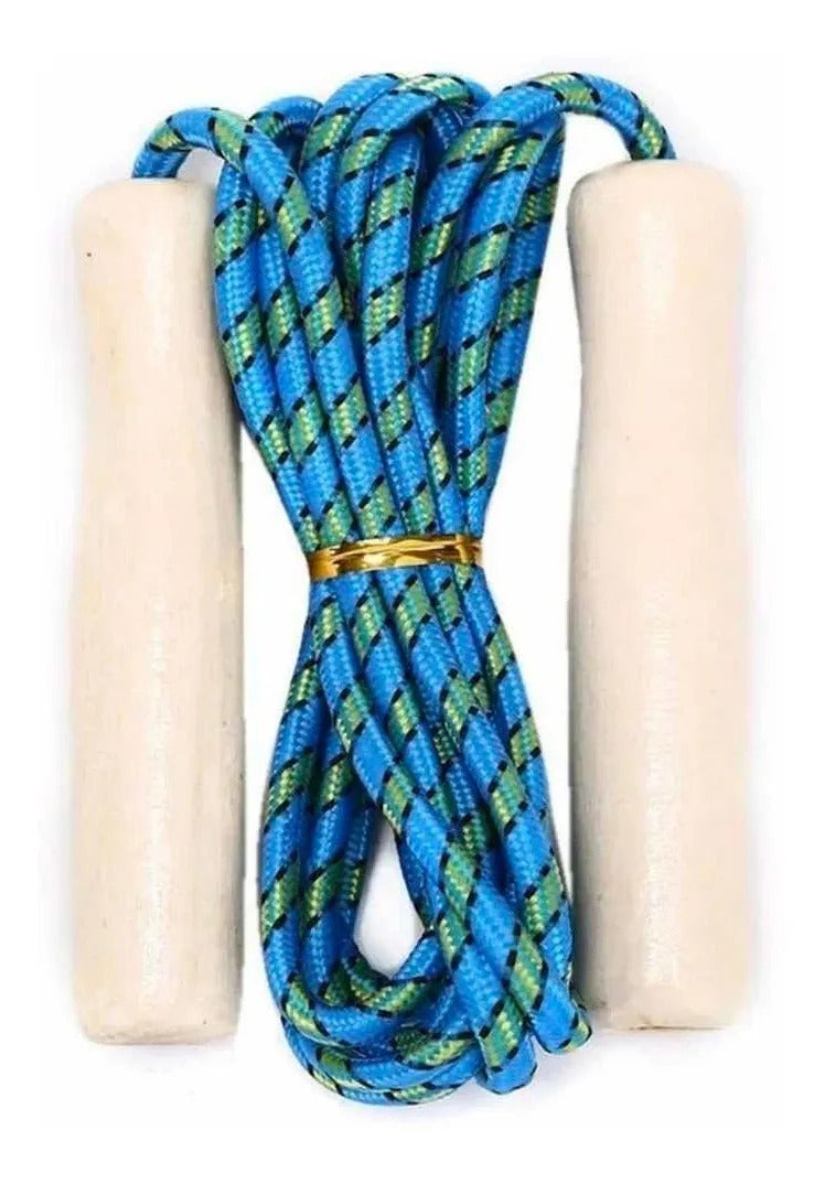 Cuerda Salto boxeo con mango madera