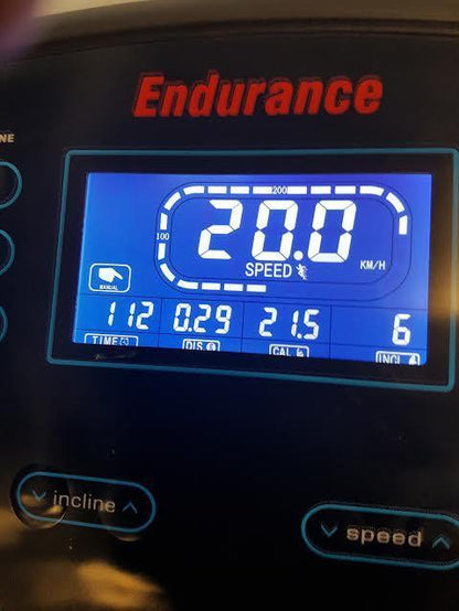 Trotadora Treadmill Endurance Spirit PRO Austriaca de 1 a 20Km/h