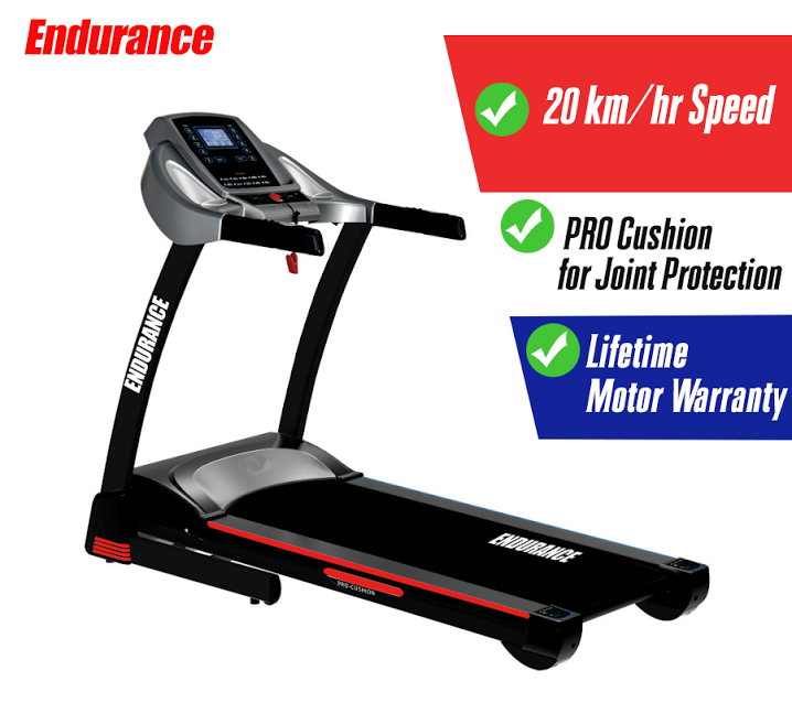 Trotadora Treadmill Endurance Spirit PRO Austriaca de 1 a 20Km/h