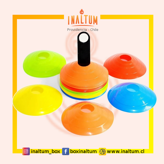 Set conos lentejas 50 unidades