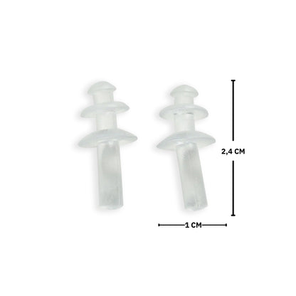 Pack natación  +Lentes +Gorro +Tapones oidos+clip nasal