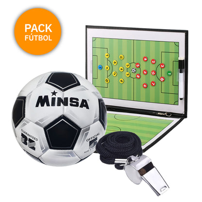 Pack de Fútbol +Balón N5 +Tablero +Pito