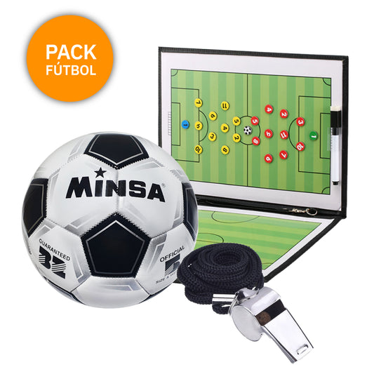 Pack de Fútbol +Balón N5 +Tablero +Pito