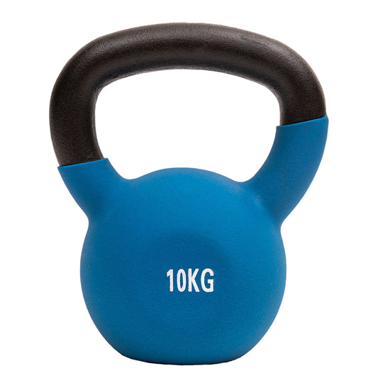 Kettlebell Pesa Rusa 10 Kg Acero recubiertas con Neopreno