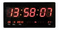Reloj Digital Temperatura Dia 36cm -crossfit Box En Casa - Negro