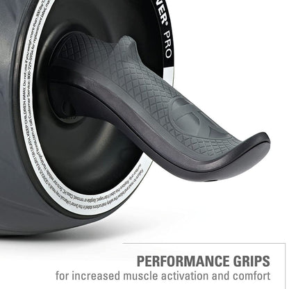 Rueda Abdominal Pro - Abs Wheel - Ejercicios Fitness - Negro