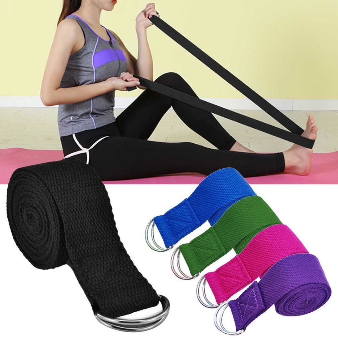 Cinta Correa Yoga Pilates Fitness - Strap cinturon
